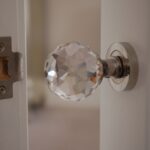 Crystal,Door,Knob,On,Open,Door