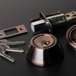 Small,Parts,Of,Deadbolt,Lock,To,Protect,Security,Safety,On